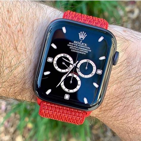 apple watch 8 rolex zifferblatt|rolex watch face gallery.